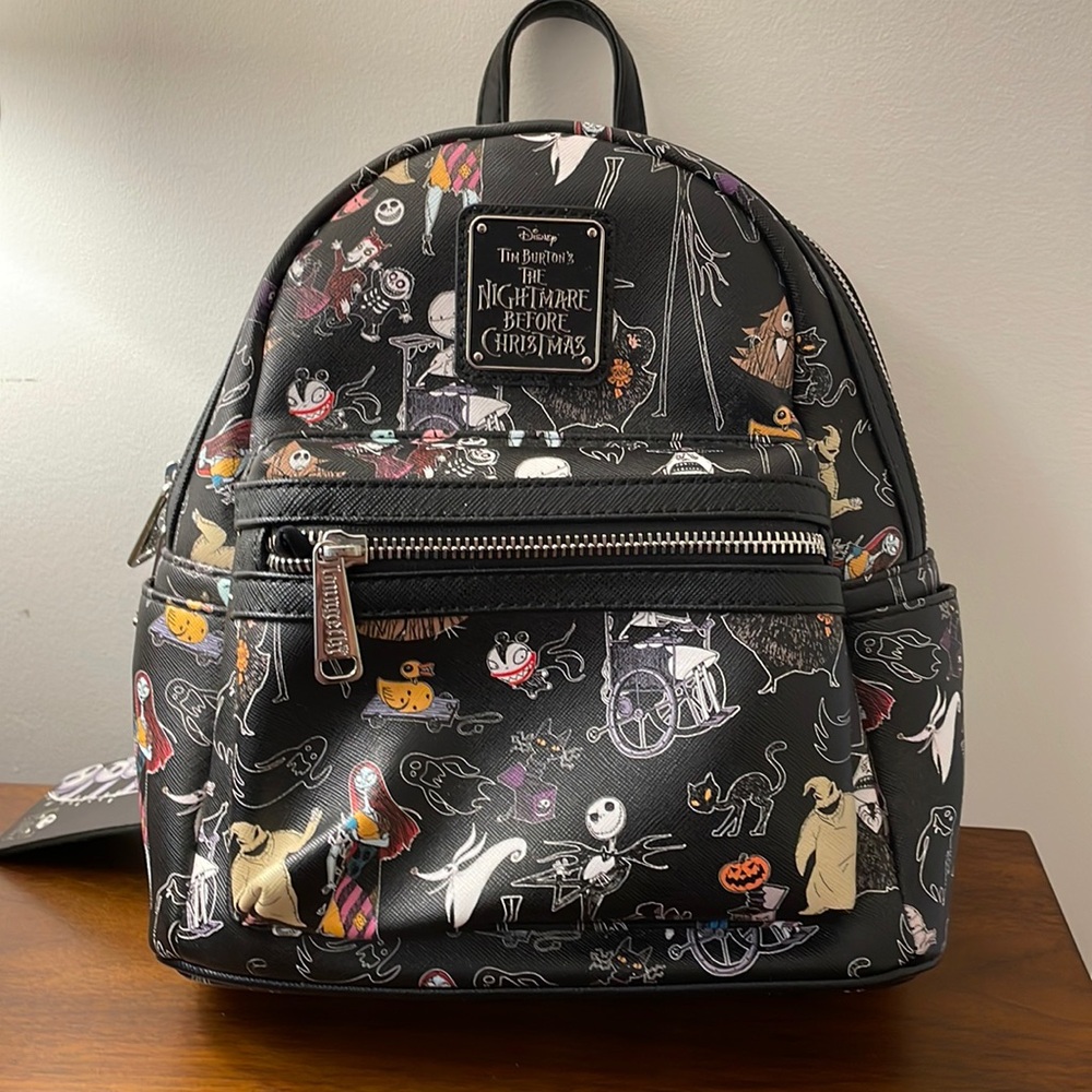 Disney Loungefly Nightmare Before Christmas Mini Backpack